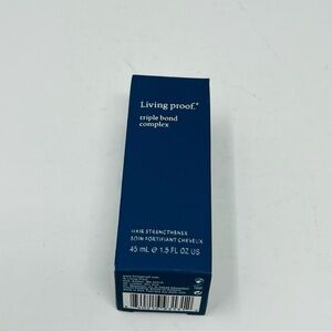 Living Proof Triple Bond Complex Hair Strengthener 0.33 OZ 10 ML Brand New